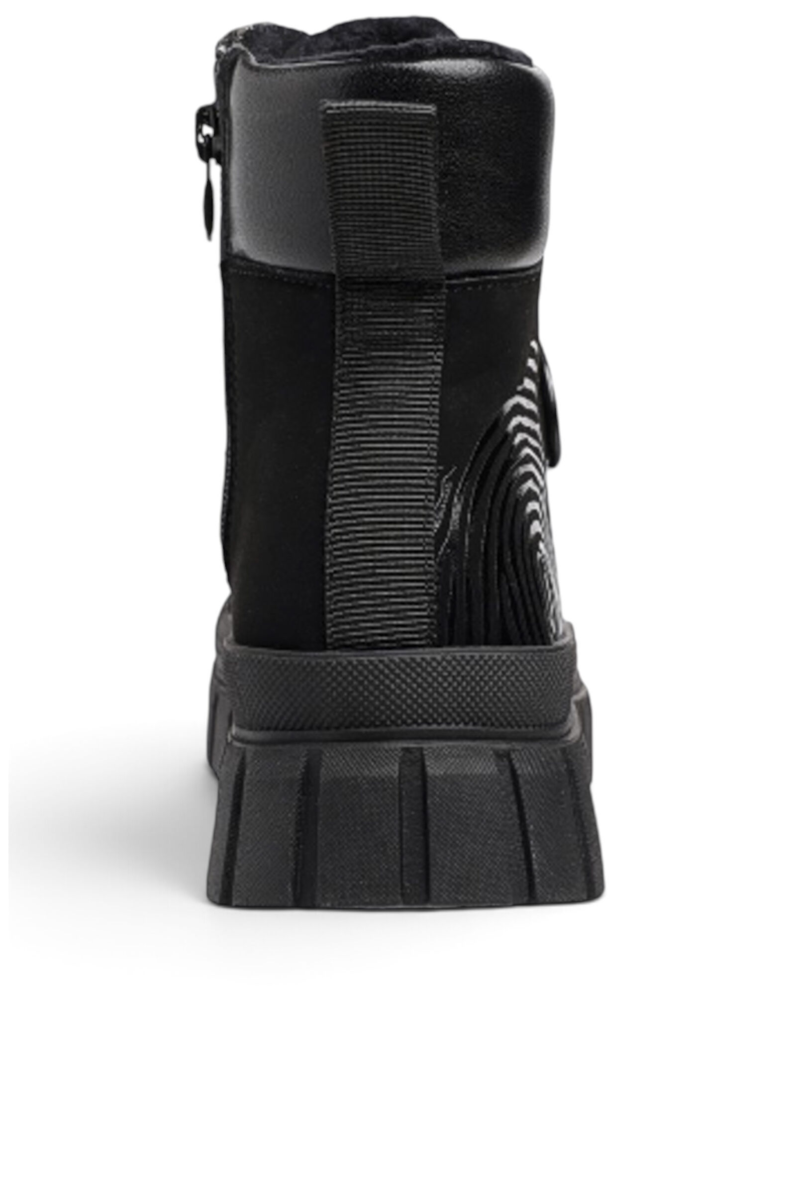 Ботинки дев. АРТ.52-2055C,чер,и.к/байка