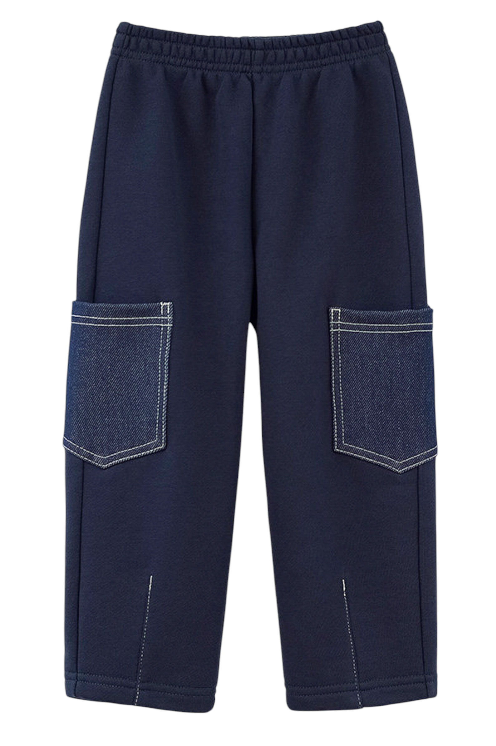 Брюки мал. АРТ.252029,син,хл-пэ