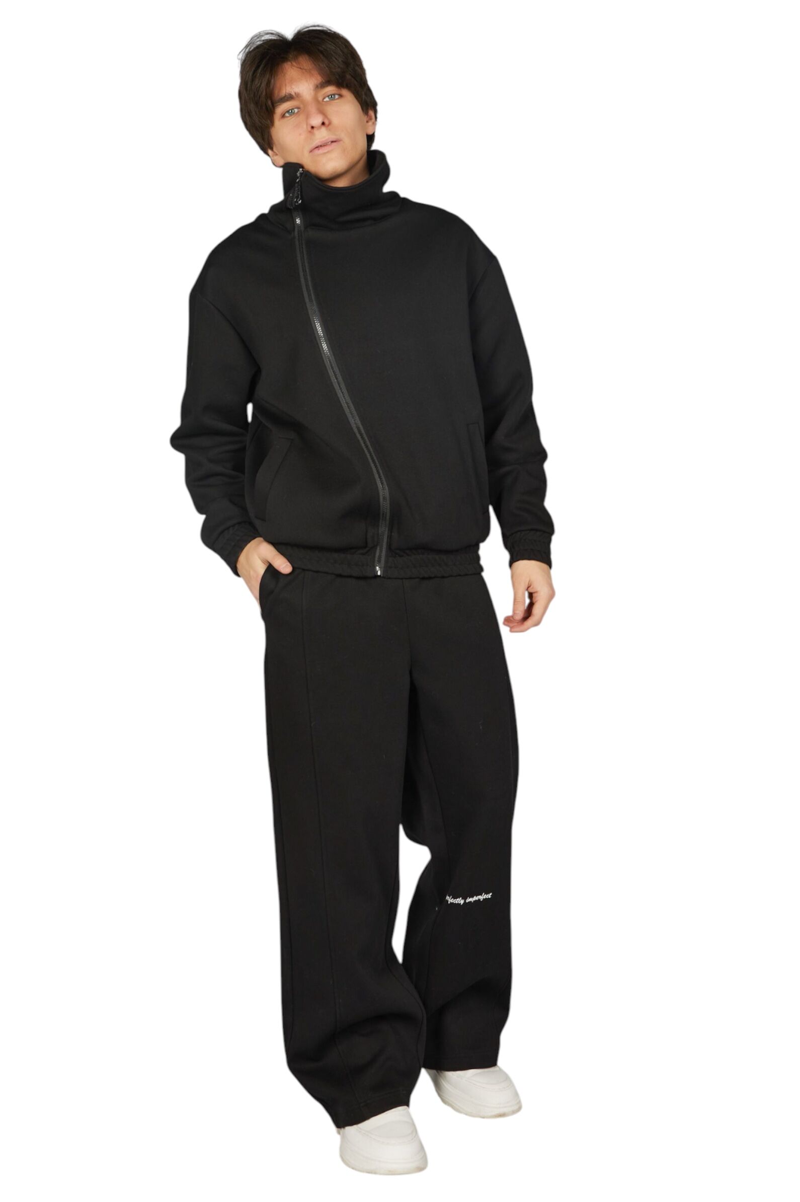 Брюки АРТ.B-TR35452,чер,хл-пэ