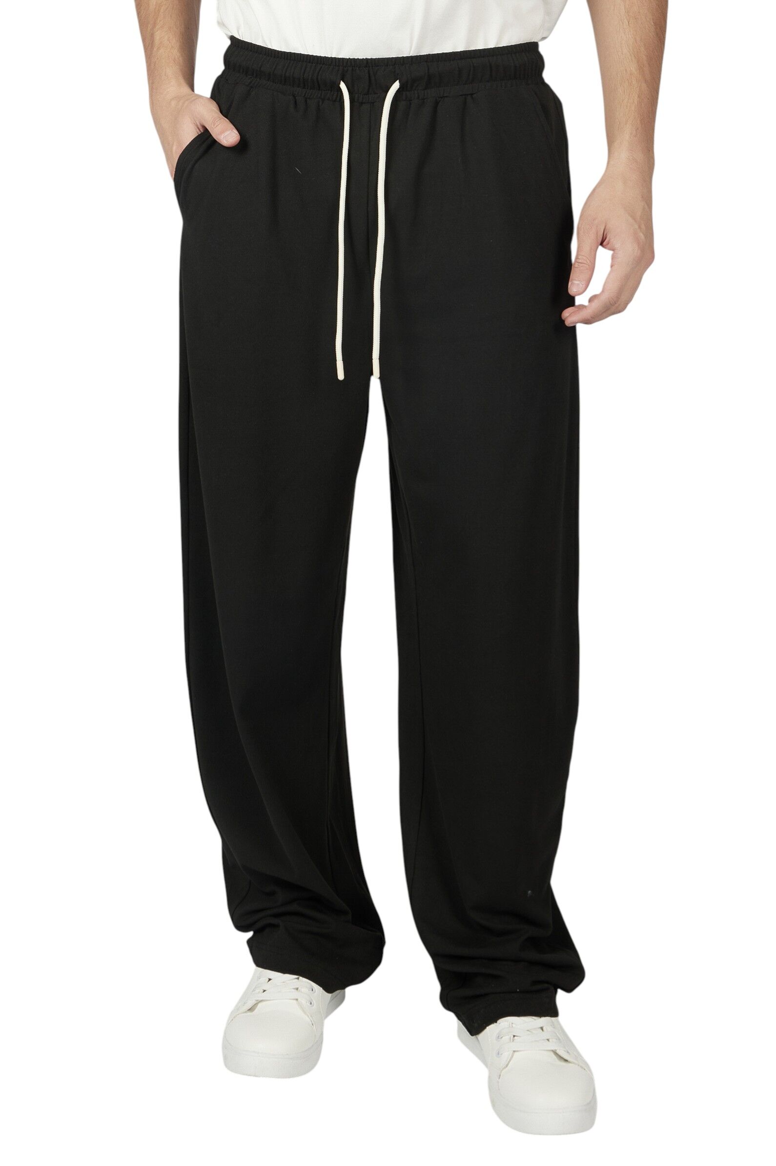 Брюки мал. АРТ.B-TR36093,чер,вис-эл