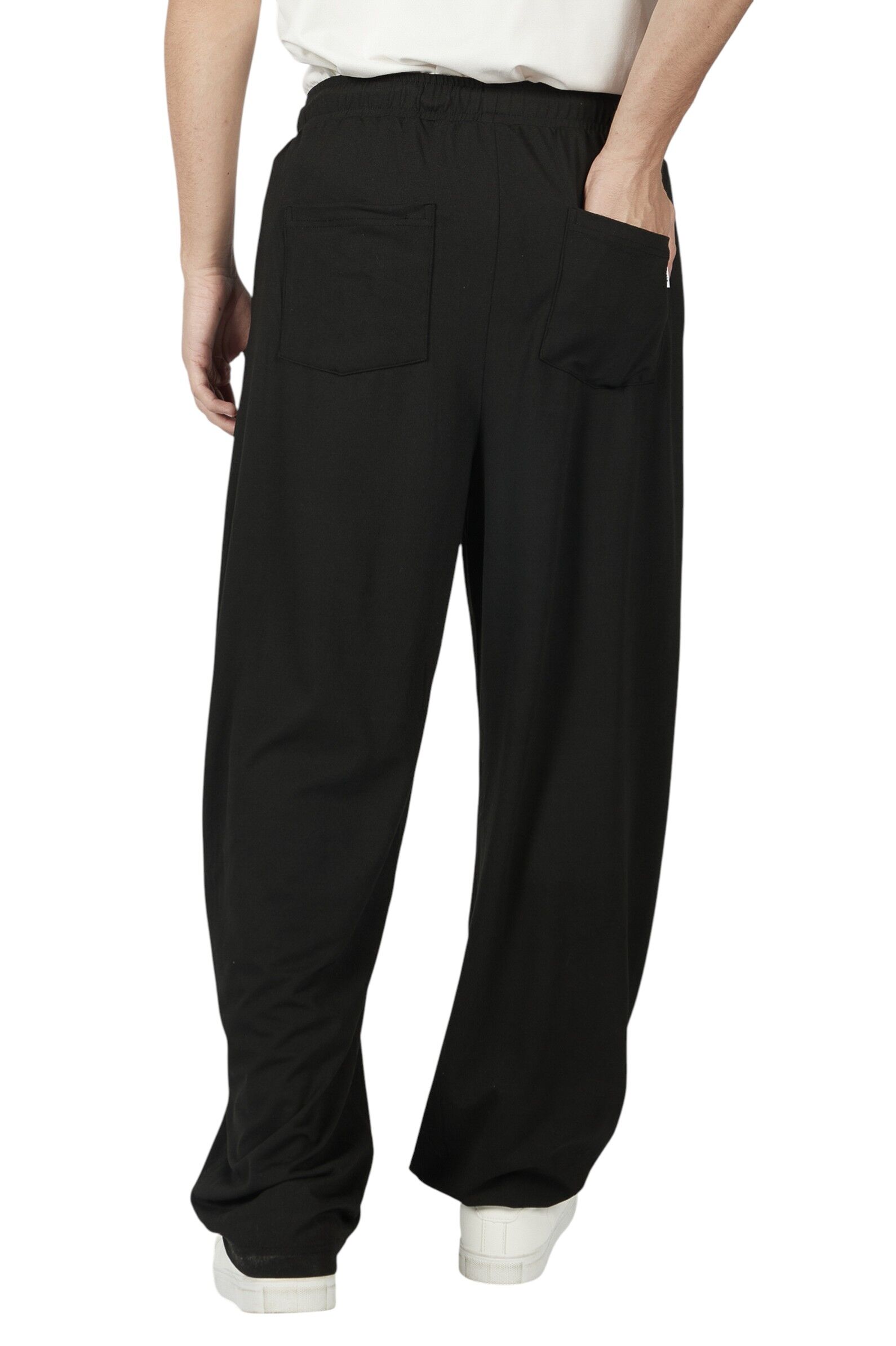 Брюки мал. АРТ.B-TR36093,чер,вис-эл