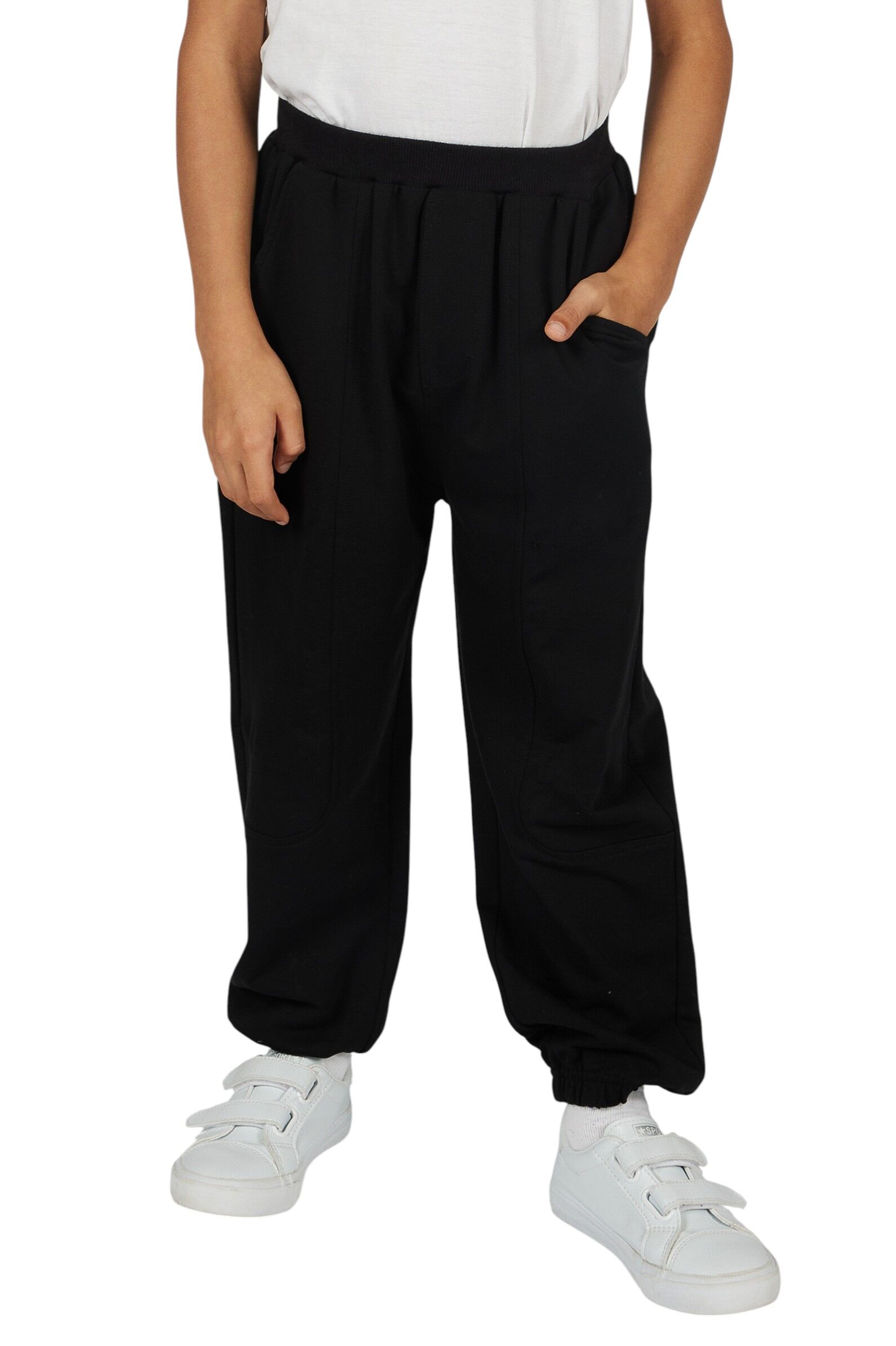 Брюки АРТ.B-TR36142,чер,хл-эл