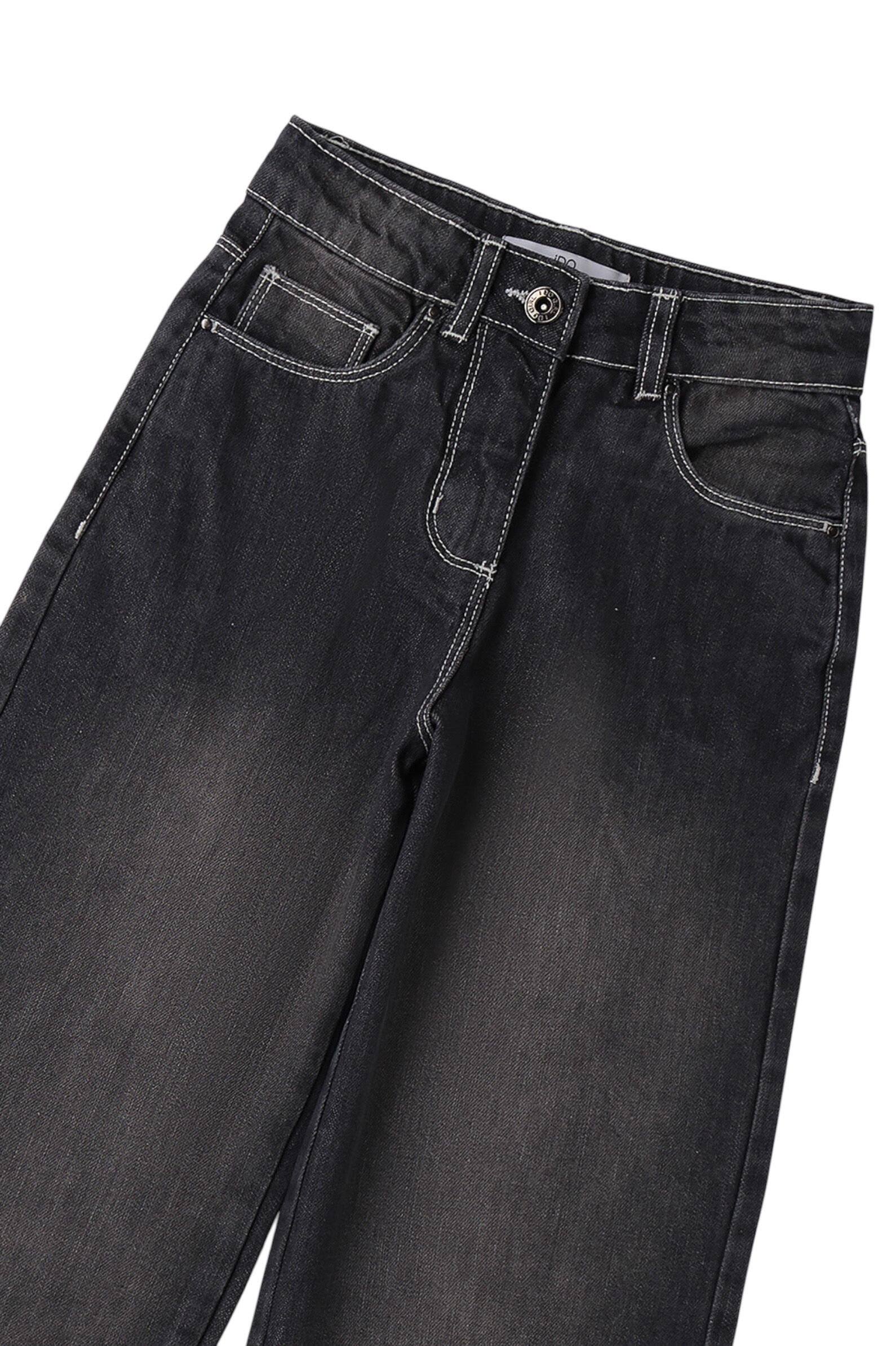 Джинсы дев. АРТ.4.F537.00,сер,хл