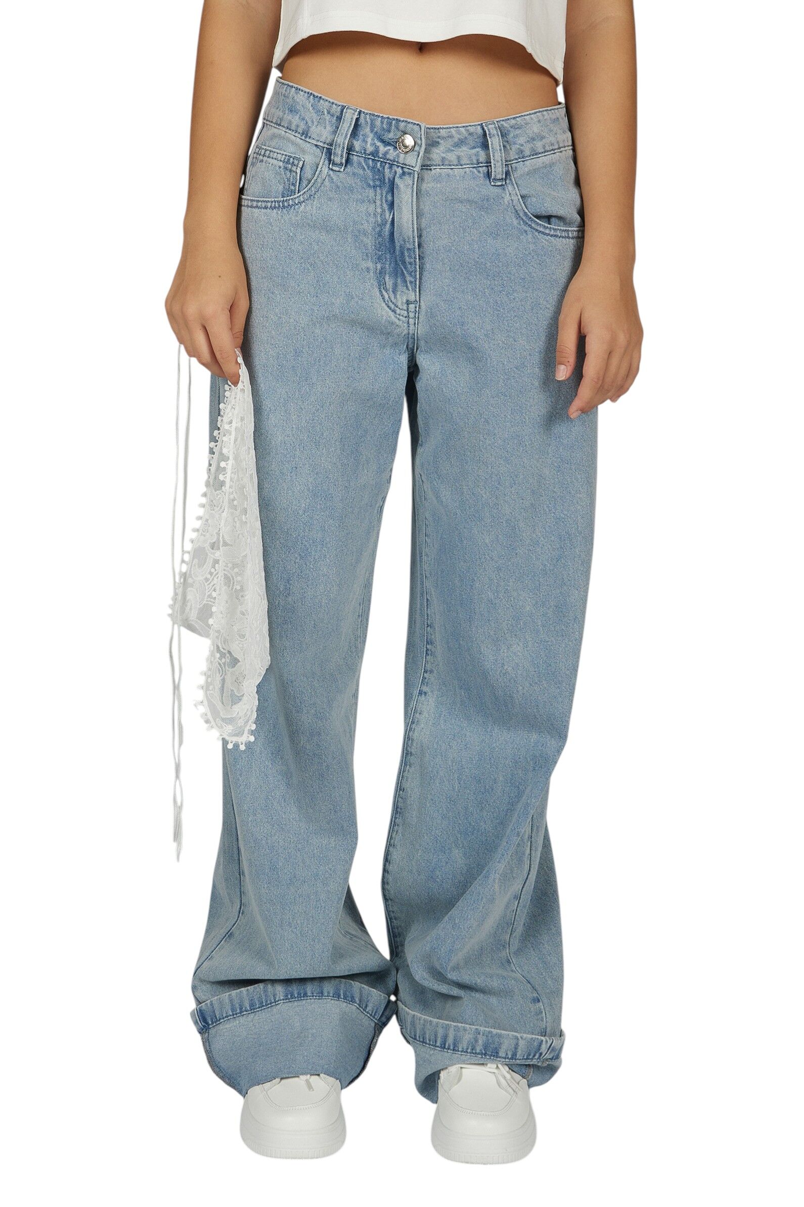 Джинсы АРТ.G-JN26055,гол,хл