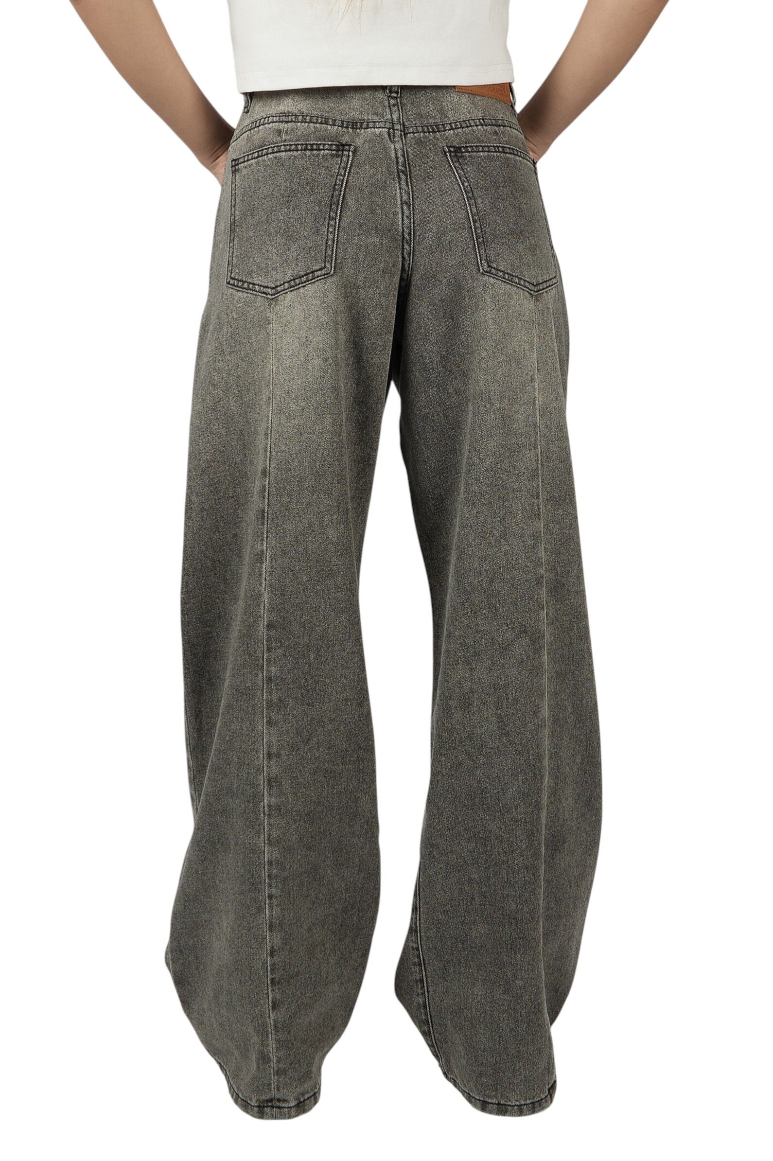 Джинсы АРТ.G-JN26079,сер,хл