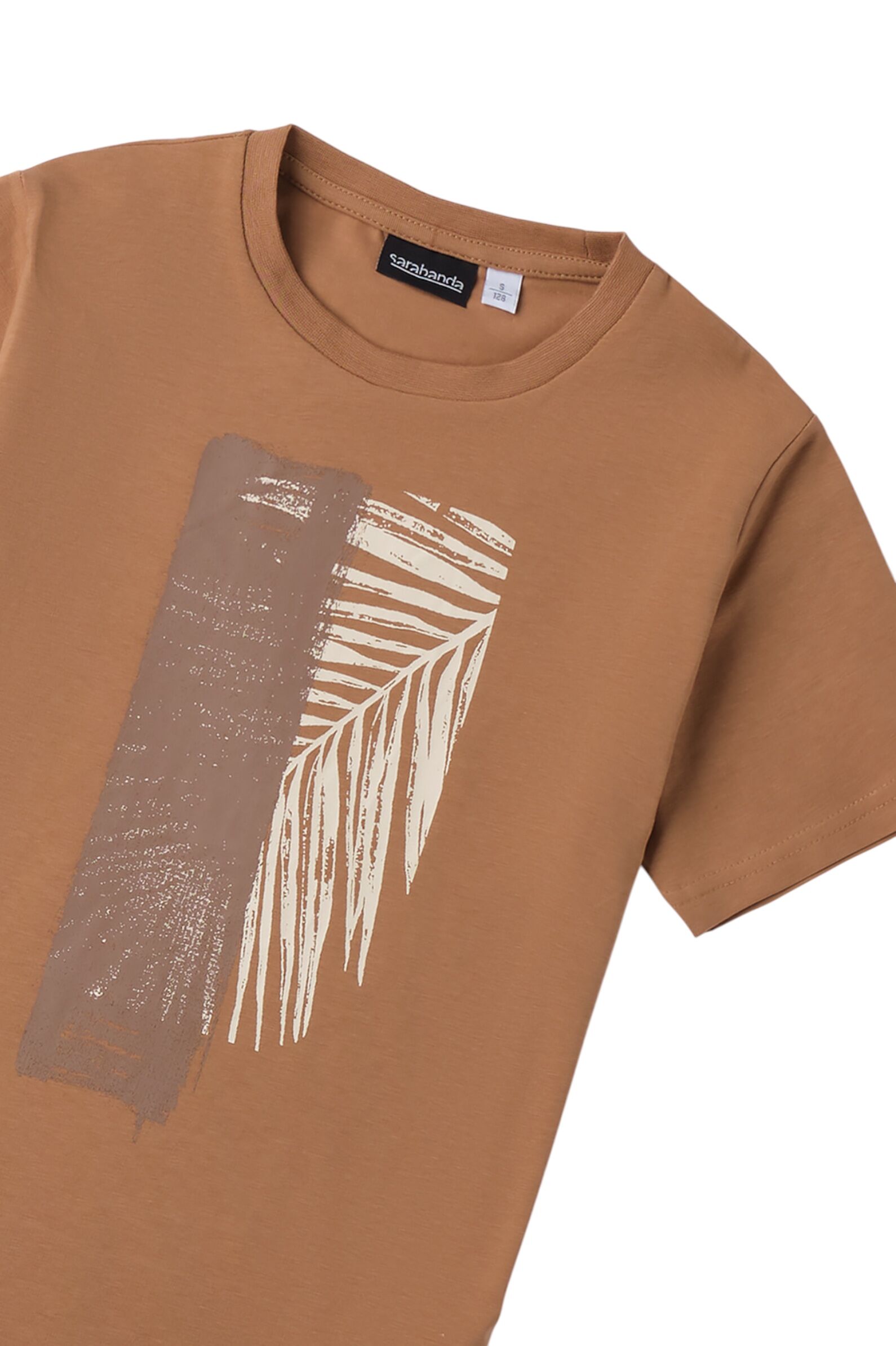 Футболка мал. АРТ.0.B731.00,беж,хл-эл