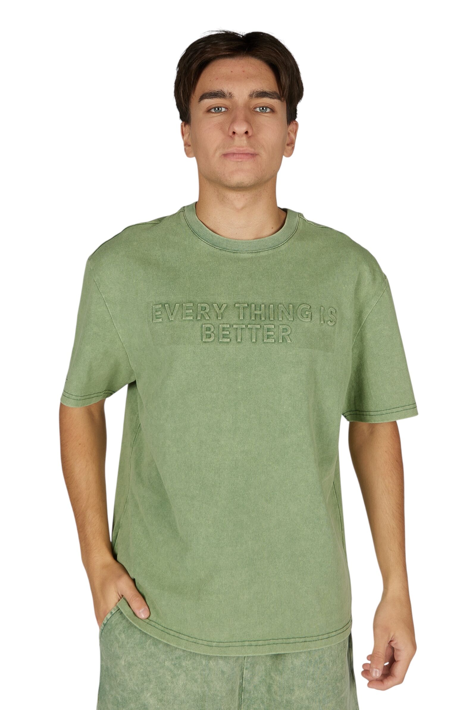 Футболка АРТ.B-TS36029,зел,хл