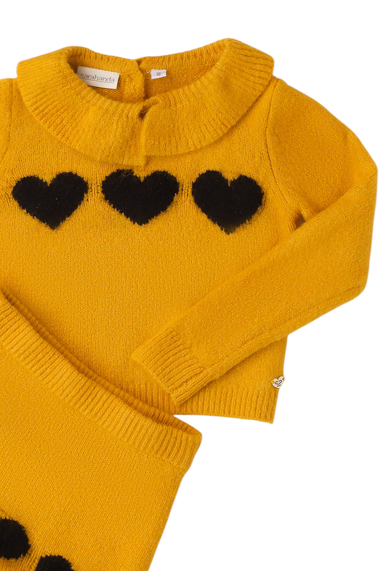 Костюм дев. АРТ.0.A200.00,жел-чер,акр-пэ-шер-эл