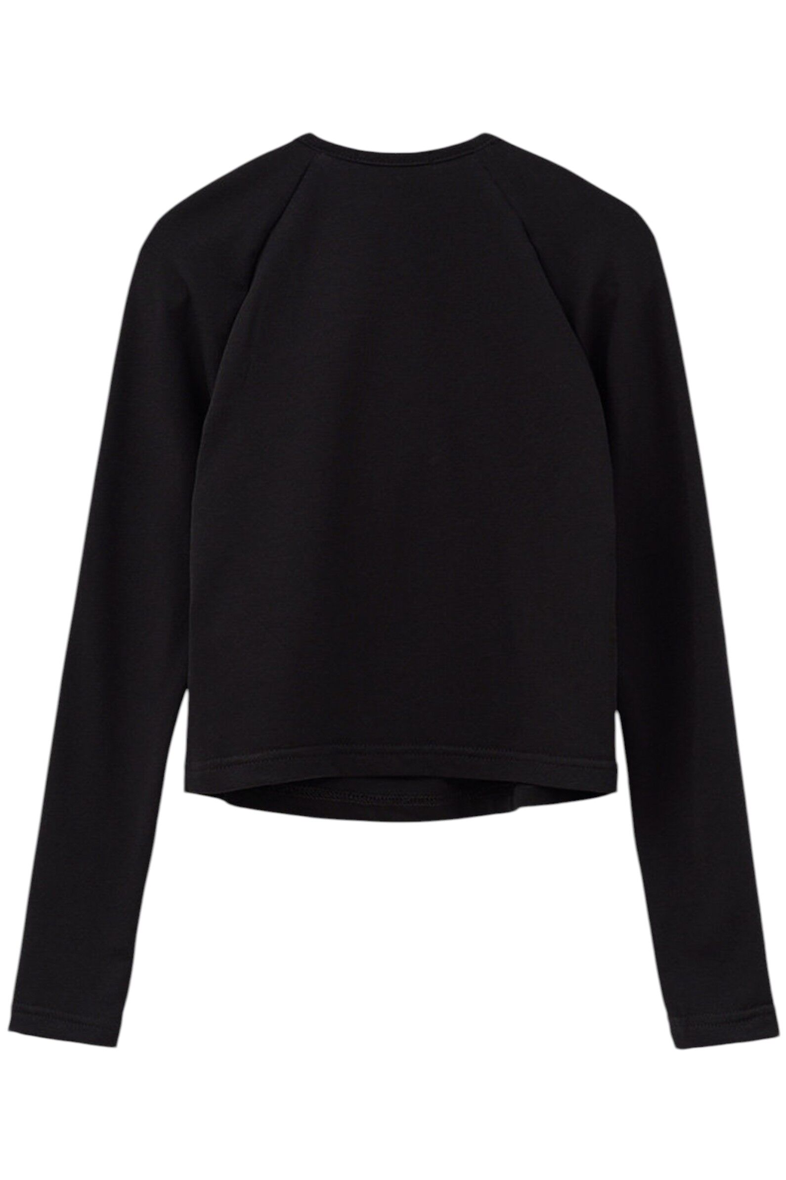 Лонгслив дев. АРТ.252236,чер,хл-эл