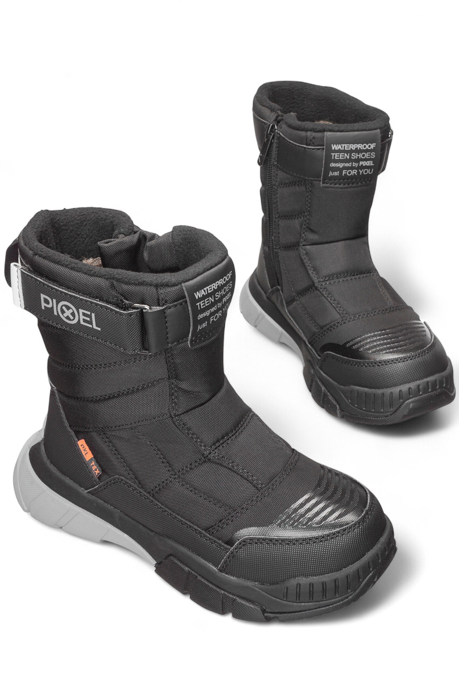 Сапоги мал. АРТ.5-514535-2691,чер,тек-и.к/шер