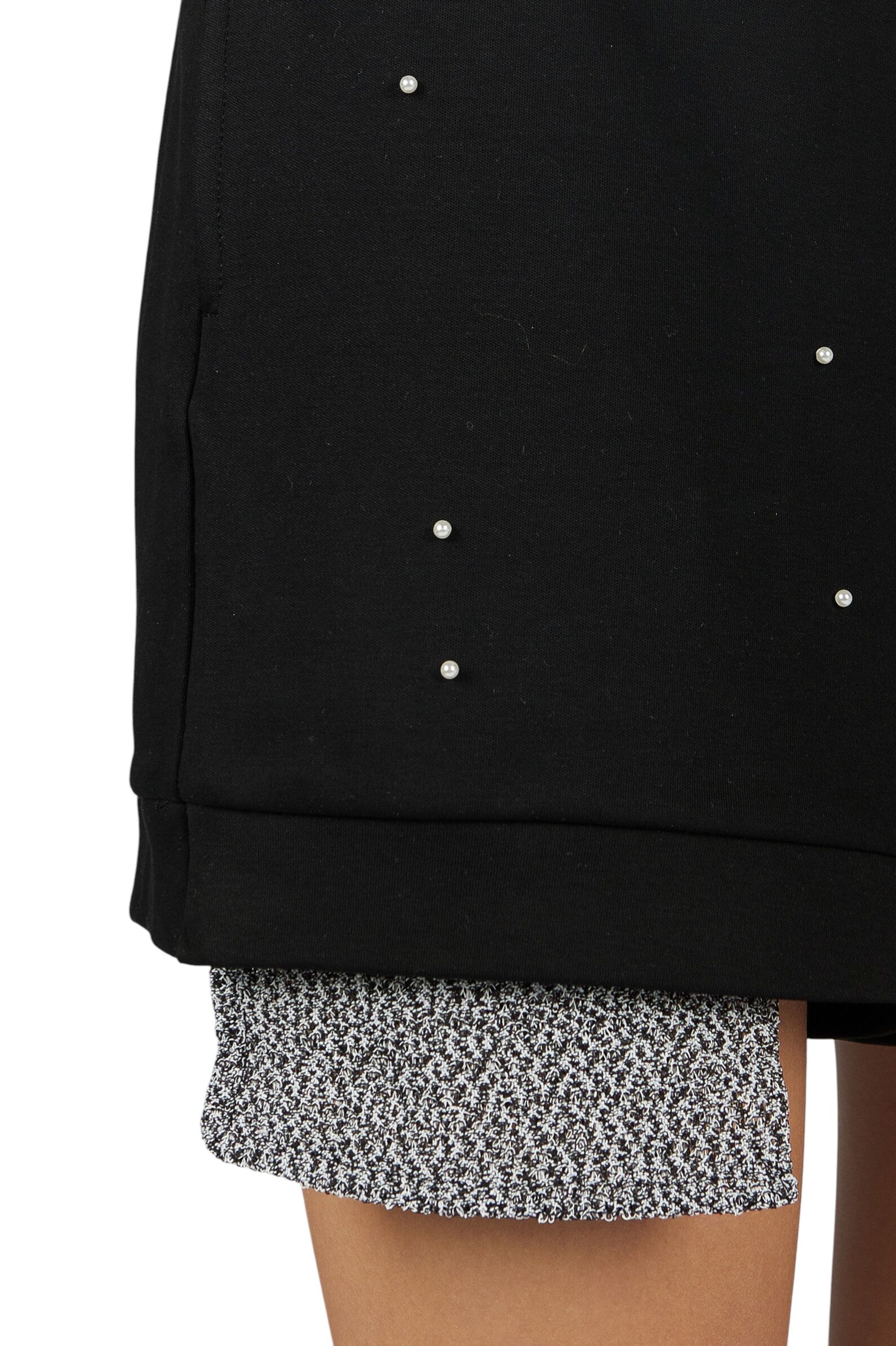 Шорты дев. АРТ.G-TR26051,чер,хл-эл