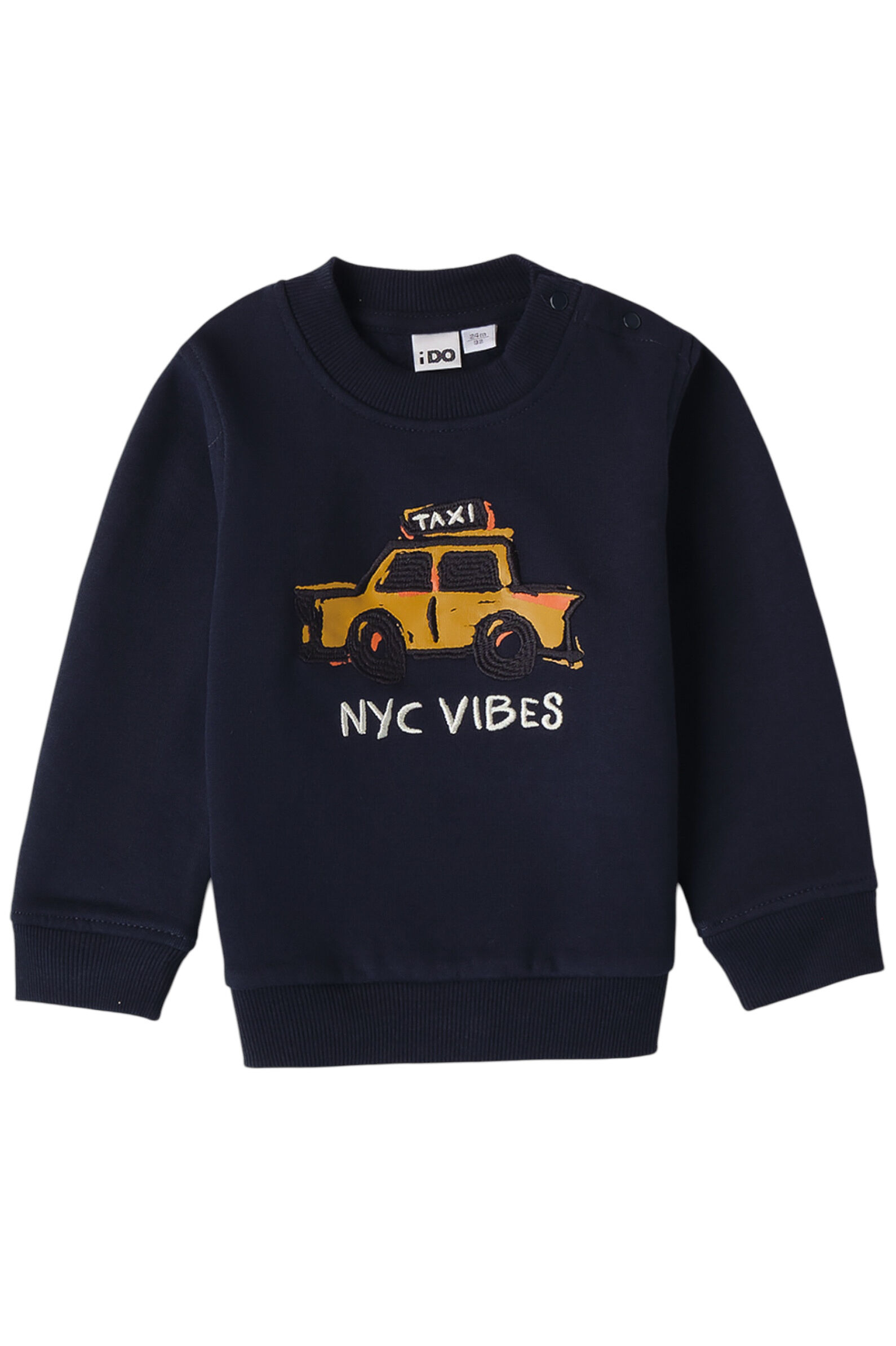 Свитшот мал. АРТ.4.A473.00,син,хл-пэ